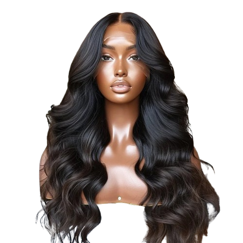 Handmade Long Wavy Hair Wig HD