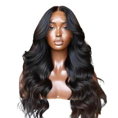Handmade Long Wavy Hair Wig HD