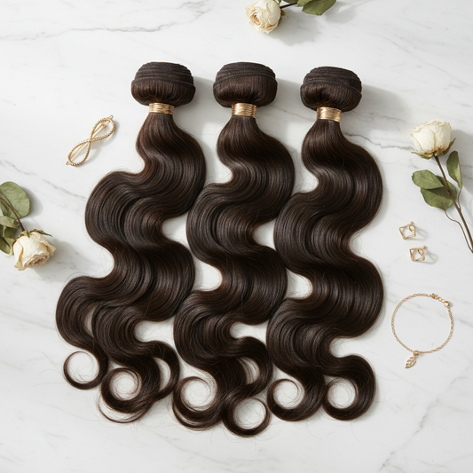 Body Wave Flat Lay